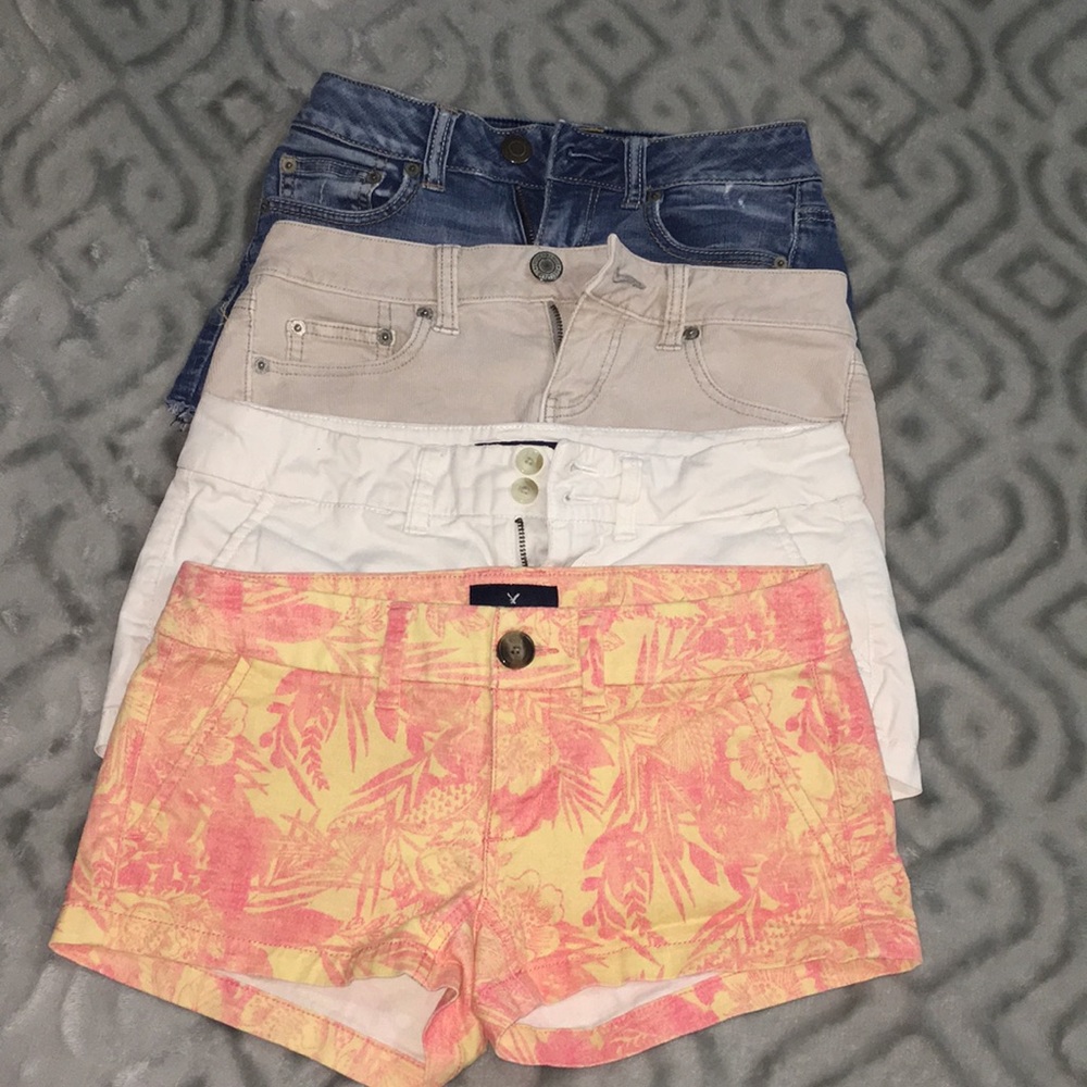 American Eagle | size 00 shorts bundle